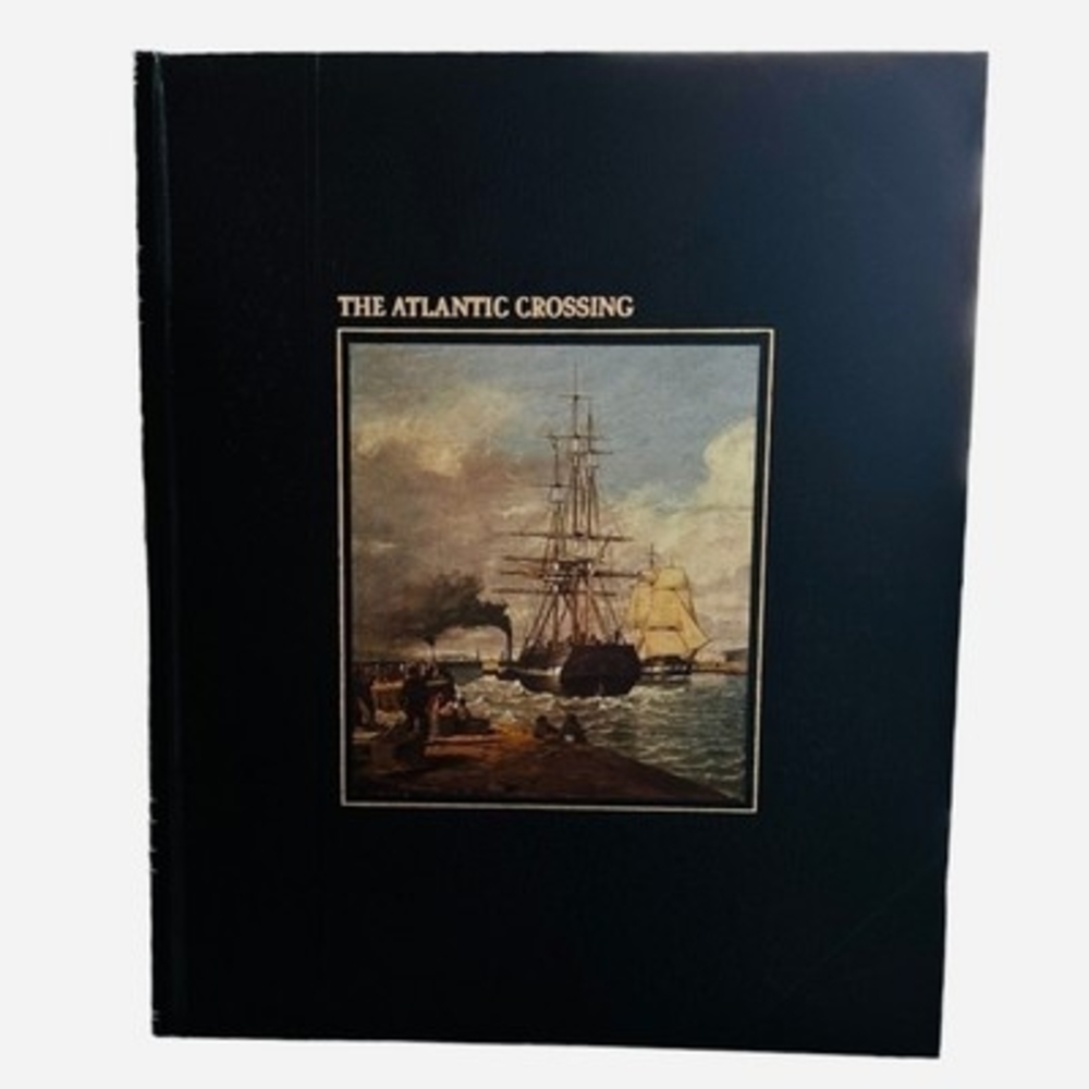 Vintage 1978 Time Life WWII The Atlantic Crossing Hardcover Naval History 176 Pg